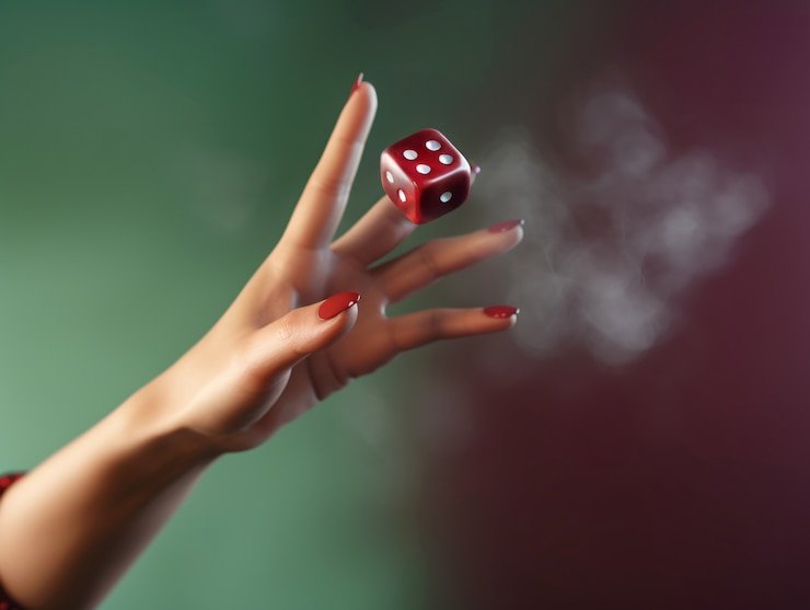 gacoanbet Dice Game interface on mobile showing betting options and recent roll results